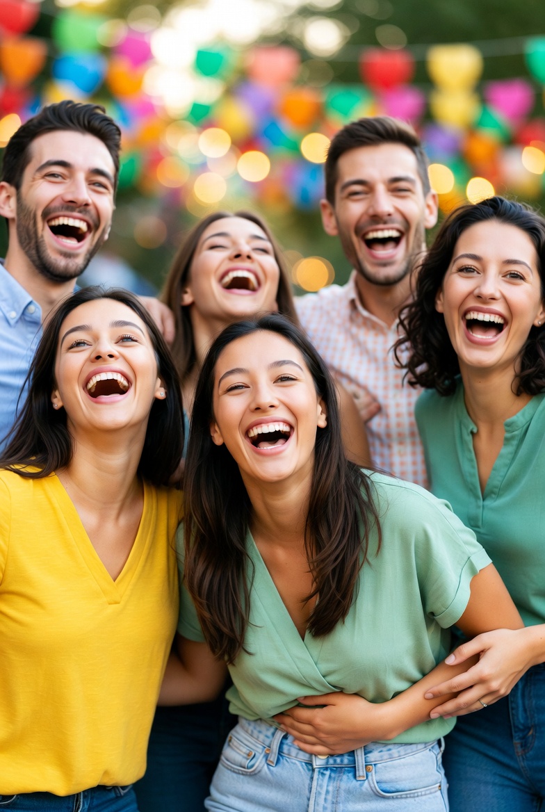 Groupe de personnes qui rient